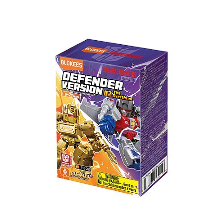 Blokees Transformers Defender Versão 02 A Queda - Caixa Surpresa 1 unidade