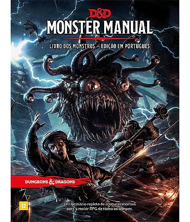 D&D: Monster Manual - Livro dos Monstros