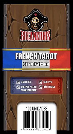 Sleeve French Tarot (61X112) - Bucaneiros