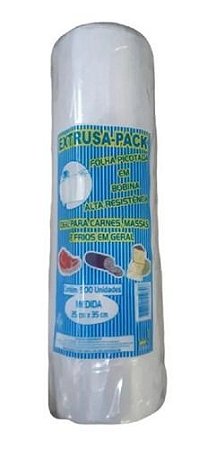 BOBINA PICOTADA REFORÇADA 25X35 C/900un (EXTRUSA PACK)