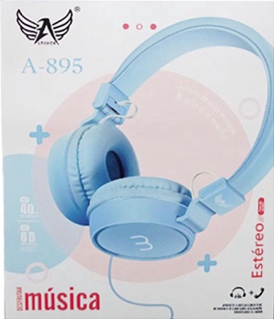 Fone de Ouvido Com Fio Headphone A-895