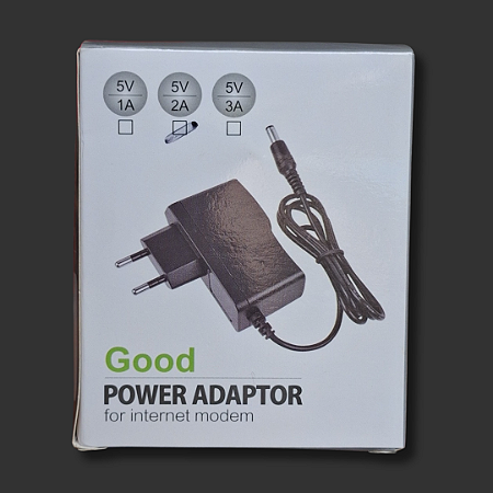 Fonte de alimentação / energia para TV Box / Modem de Internet