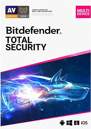 Bitdefender Total Security 10 Dispositivos 1 Ano