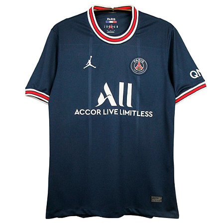 camisa psg azul jordan