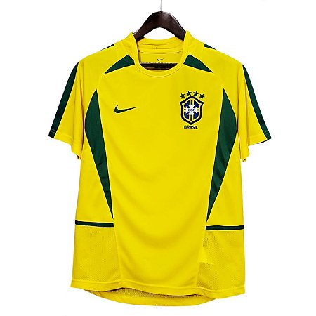 Camisa Retro Brasil 2002 Nike - Zeus Store