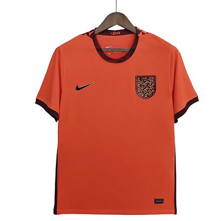 Camisa Seleção Inglaterra Laranja 2022 Nike - Zeus Store