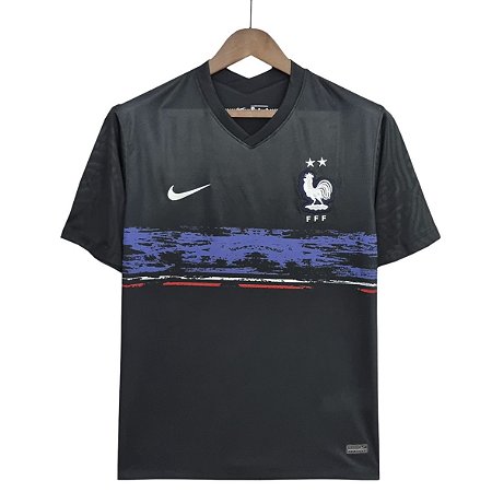 Camisa Seleção França Preta Nike - Zeus Store