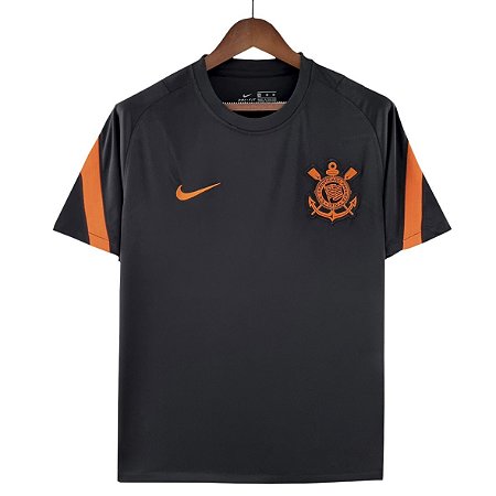 Camisa de Treino Corinthians 22/23 Preta Nike - Zeus Store