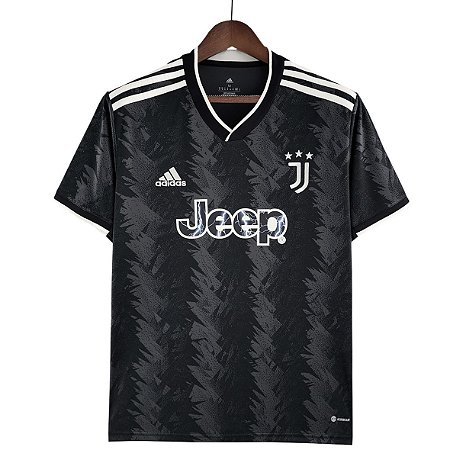 Camisa da Juventus Preta 22/23 Adidas - Zeus Store
