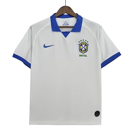 Camisa Seleção Brasil Nike 2019 Branca - Zeus Store
