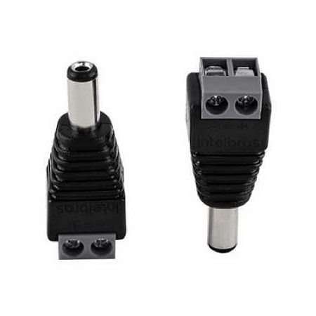 Conector Conex P4 MACHO (10 UN) - INTELBRAS