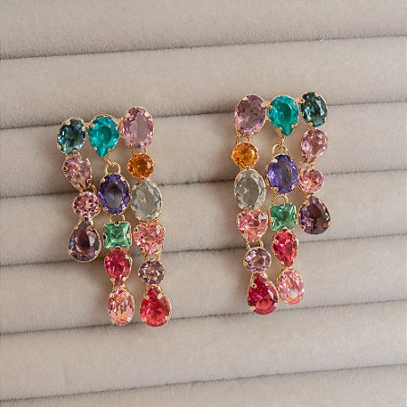 Brinco Rainbow Franjas