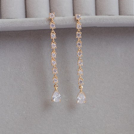 Brinco Fio de Zircônia