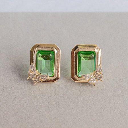 Brinco Esmeralda e Borboletas