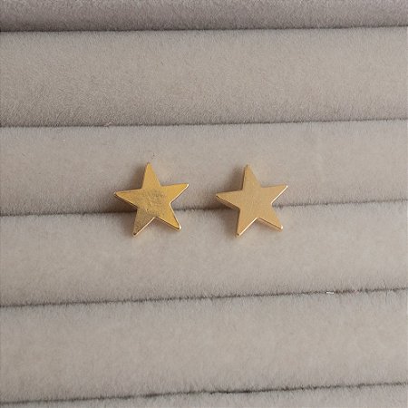 Brinco Estrela Ouro