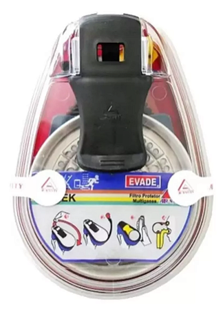 Mascara De Fuga Air Safety Evade 2 Abek Para Gases Tóxicos