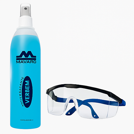 Anti Embaçante Mavaro Verbem  500ml Óculos Máscara Vidro Etc