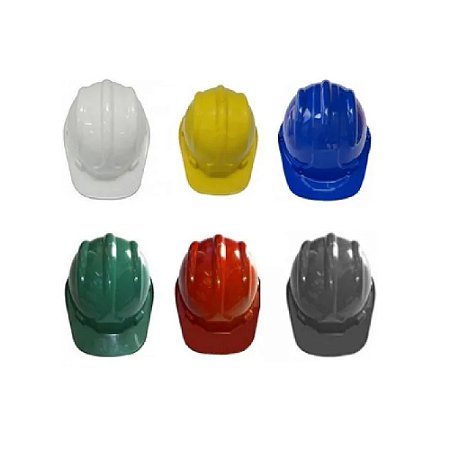 Capacete Segurança C/ Carneira E Jugular Plastcor Obra