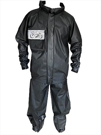 Capa De Chuva Impermeável Moto Motoqueiro Motoboy Frio