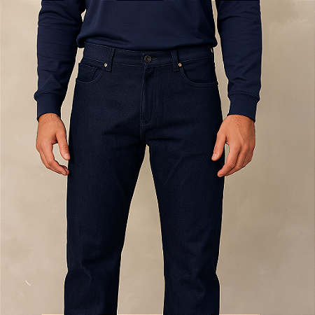 Calça Jeans com Elastano Básica Unissex Conforto e Estilo para o Dia a Dia