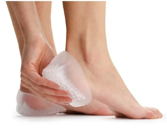 Protetor de Calcanhar em Gel 3 Efeitos Ergonômico Conforto