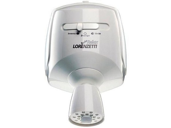 Chuveiro Lorenzetti Relax ULTRA 220V 5500W - 3 Temperaturas Branco