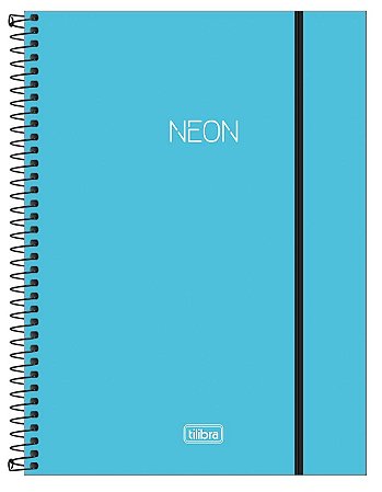 Caderno Universitário Neon 1 Matéria Tilibra (escolha A Cor)