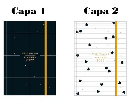 Agenda Planner West Village M5 Costurado A Escolha