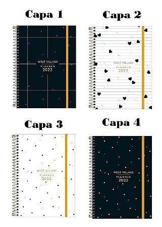 Agenda Espiral Planner West Village M5 Tilibra