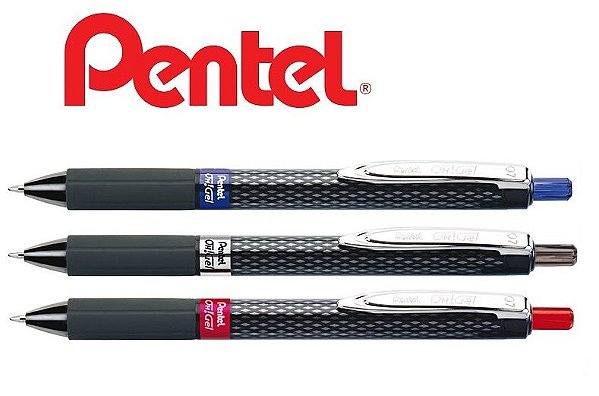 Caneta Pentel Retratil 0,7mm OH!GEL SM/K497