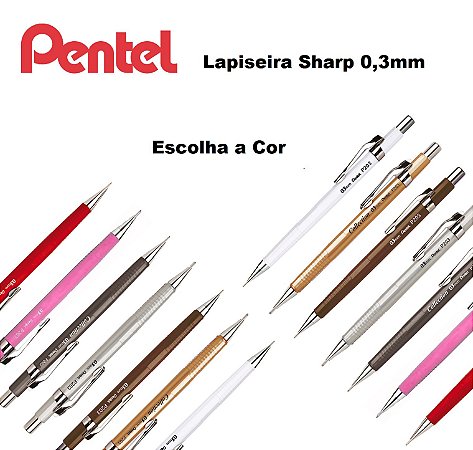 Lapiseira Pentel Sharp P-203 0,3mm
