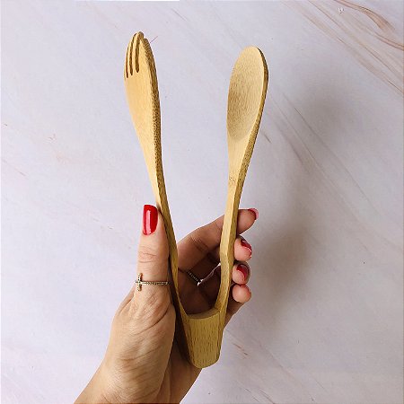 Pegador De Bambu Medio
