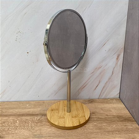 Espelho De Aumento Bambu