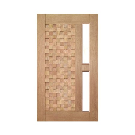 Porta Pivotante Detalhe para Vidro