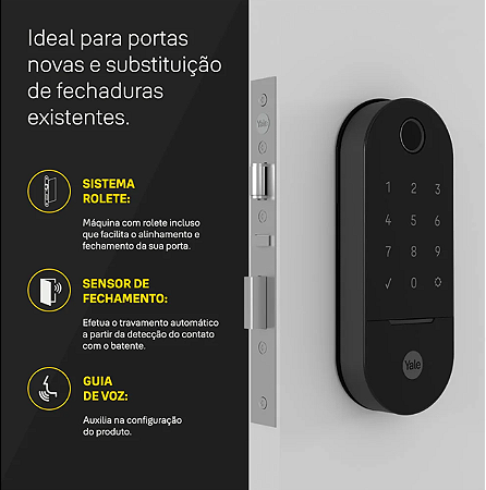 Fechadura Digital Lia Yale