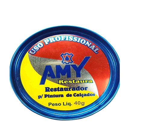 Graxa para sapatos Amy 40g. verifique a disponibilidade de cor