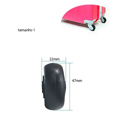 roda para mala