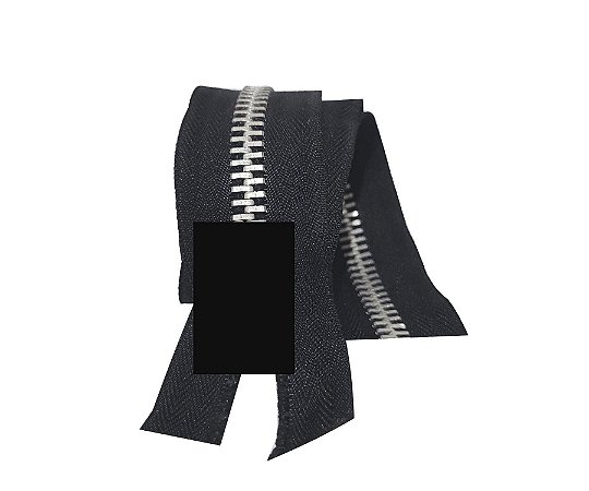 ziper n°10 de metal para bolsas,maletas, mochilas.