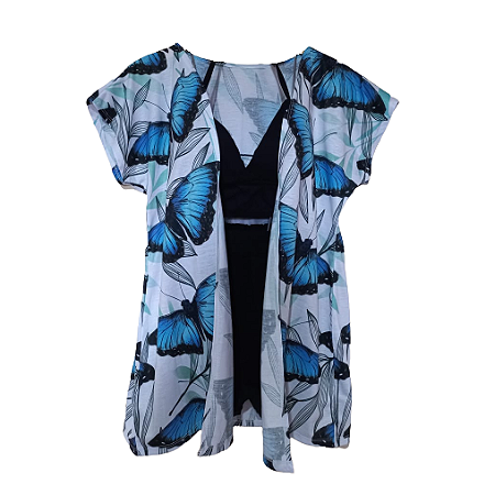 Kimono Feminino Estampado