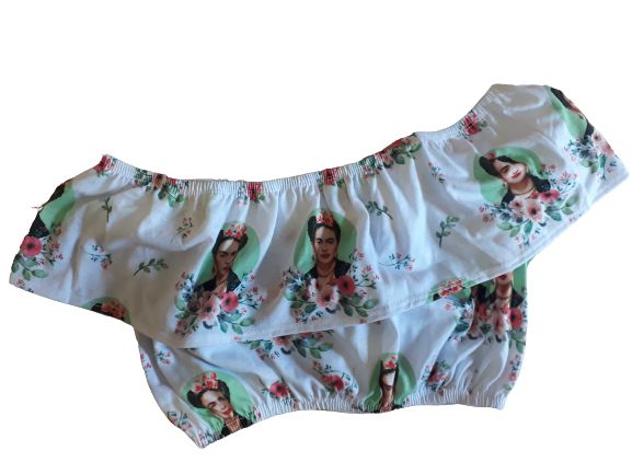 Cropped Ciganinha Frida Kahlo