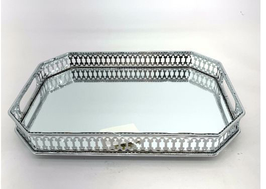 BANDEJA 21X4 CM VIDRO