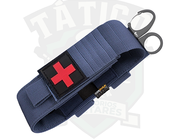 Porta Torniquete Comanfy Cor Cinza Bandeirante Para Colete Modular