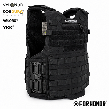 Capa de Colete Tática Modular ForHonor em Cordura 1000d + 1 Sistema Soltura lateral