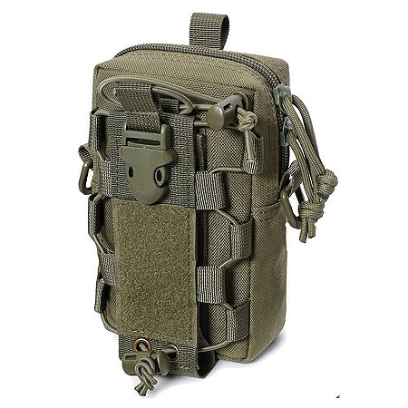 Bolso Modular Fast Vertical 17cm x 12cm Verde