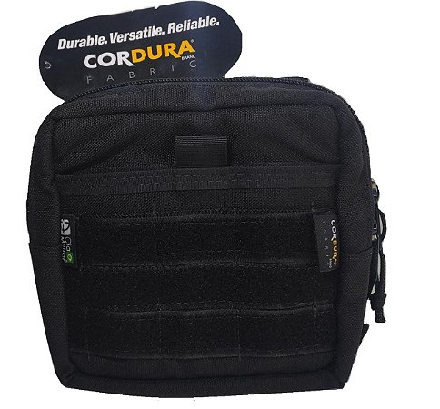 Bolso Modular Médio em Cordura 1000 Cia Militar 16cm x 15cm