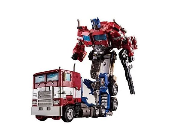 Boneco Importado Transformers Optimus Prime Ss38 Star Commander com Caixa Original 18cm