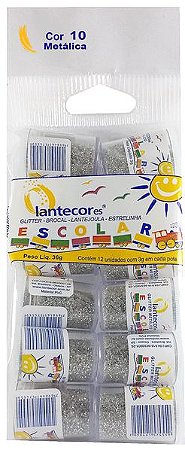 KIT ESCOLAR GLITTER METALIZADO