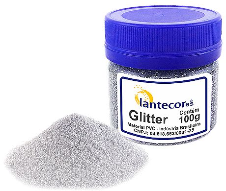 GLITTER PVC METÁLICO (POTE)