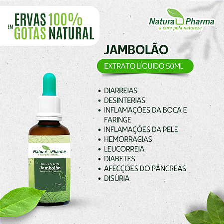 Extrato Fluido de Jambolão - 50ml