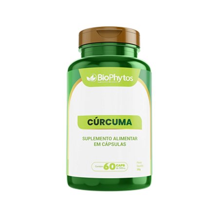 CÚRCUMA - 60 CÁPSULAS (500 mg)